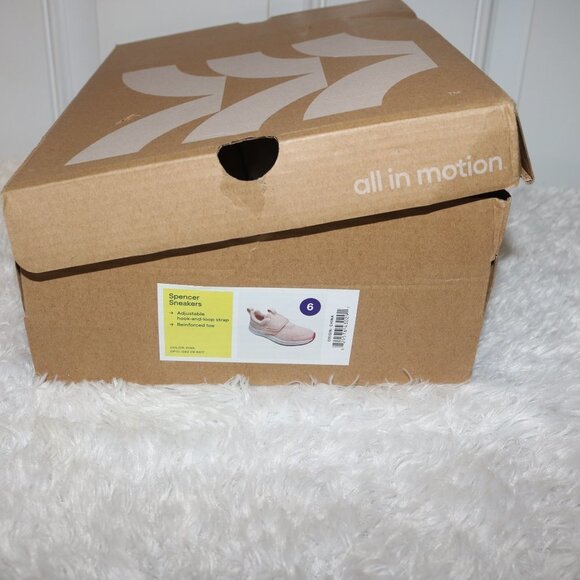 All in motion kids girls youth new sneakers size 6 these are new with tags - Picture 2 of 6